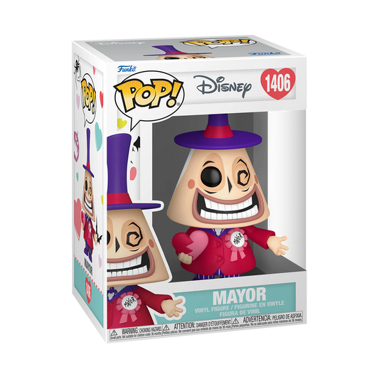 Funko Pop! - 1406 The Nightmare Before Christmas - Mayor (Valentine's)