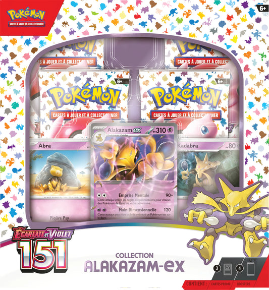 Collection Alakazam-ex Écarlate et Violet – 151 - FR