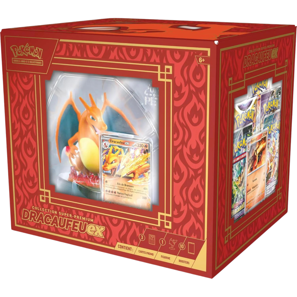 Coffret Collection Super-Premium Dracaufeu-ex