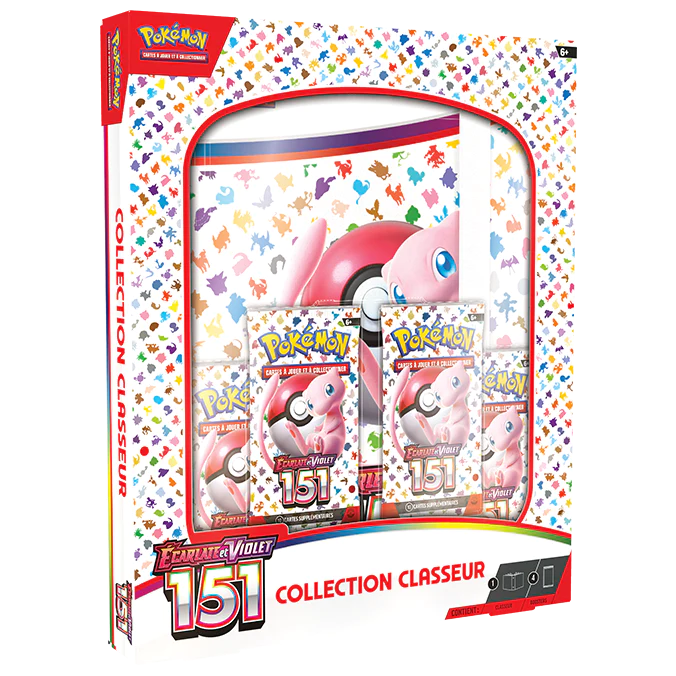 Collection classeur Écarlate et Violet – 151