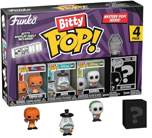 Funko Bitty Pop! Pumpkin Jack - The Nightmare Before Christmas - 2.2 Cm