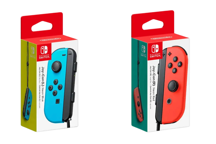 Paire de Joy-Con Rouge & Bleu